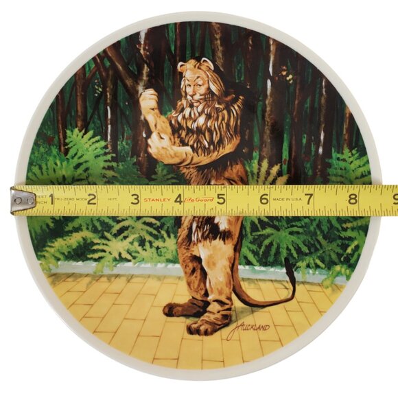 VTG Collector Plate "If I Were King" Wizard of Oz. Knowles China Co. 1978 - Picture 6 of 6